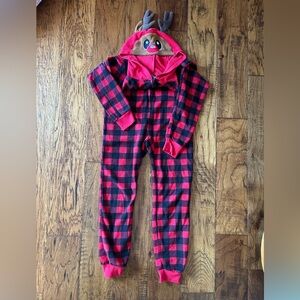 Buffalo check reindeer PJs 6/7